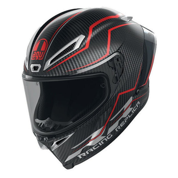 AGV PISTA GP RR HELMET PERFORMANTE CARBON/RED (L) (2118356002017L