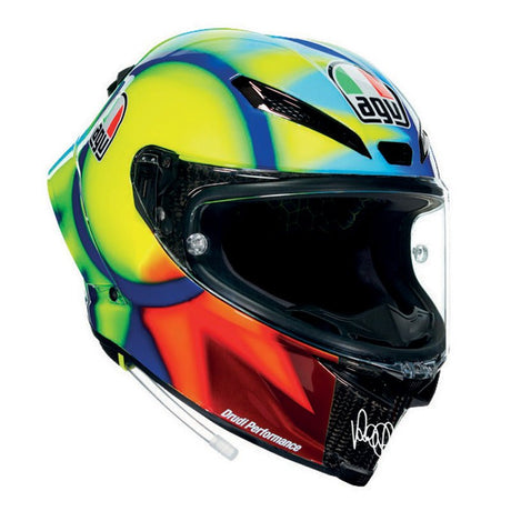 AGV PISTA GP RR HELMET SOLELUNA 2021 (S) (2118356002010S) - DRIVEN Canada's Powersports 82118356002010S