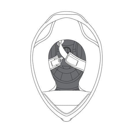 AGV REMOVABLE CROWN PAD BLACK K - 5 (2XL) - DRIVEN Canada's Powersports 802665664824520KIT00434999