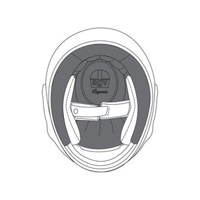 AGV REMOVABLE CROWN PAD PREMIUM X3000 (2XL) - DRIVEN Canada's Powersports 802665669253820KIT00109001