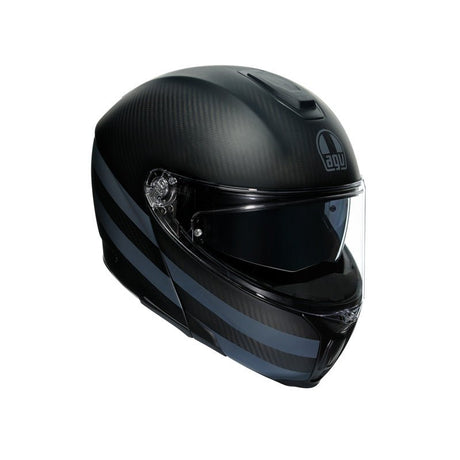 AGV SPORTMODULAR HELMET REFRACTIVE BLACK (3XL) - DRIVEN Canada's Powersports 8.05102E+12211201O2IY014XS