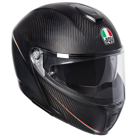 AGV SPORTMODULAR HELMET TRICOLORE MATTE CARBON (3XL) - DRIVEN Canada's Powersports 8026656681297211201O2IY001004