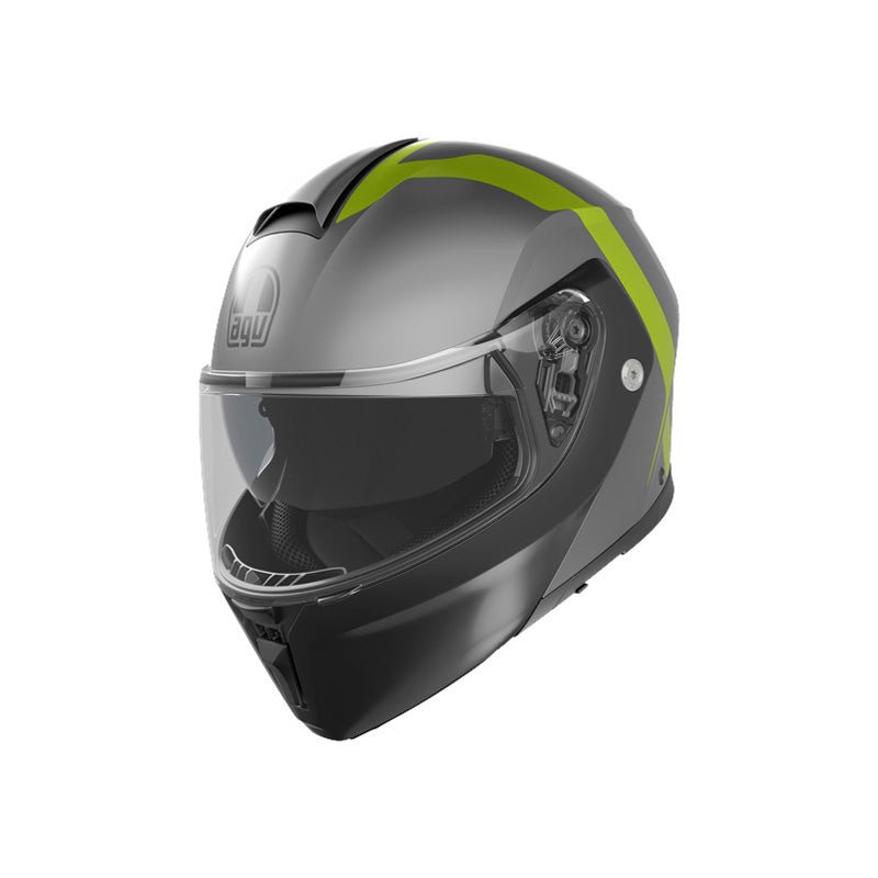 AGV STREETMODULAR RESIA GREY/BLACK/YELLOW XXL - DRIVEN Canada's Powersports 80510196159782118296001007XS