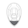 AGV WIND PROTECTOR K - 3 V (XS - MS) - DRIVEN Canada's Powersports 802665650289920KIT03015999