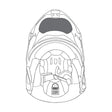 AGV WIND PROTECTOR WINTER SPORTMODULAR (20KIT12002002) - DRIVEN Canada's Powersports 802665669110420KIT12002002
