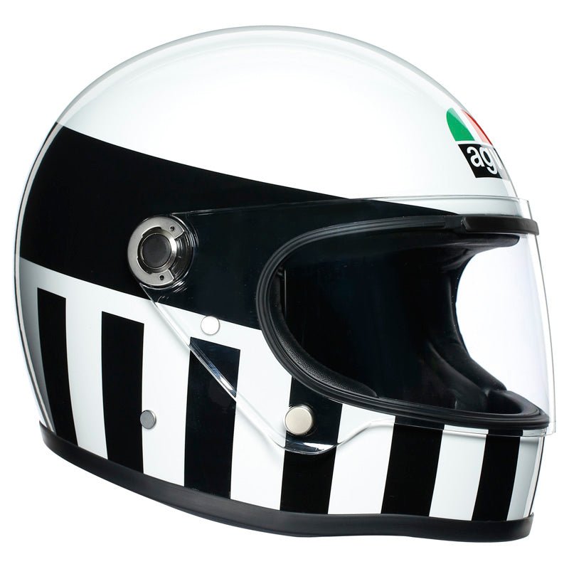 AGV X3000 HELMET INVICTUS WHITE/BLACK (MS) - DRIVEN Canada's Powersports 821001152I0009MS