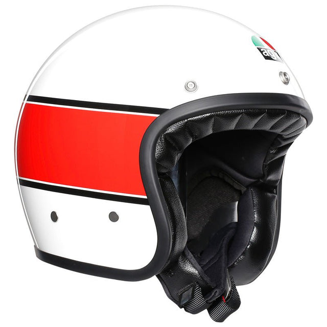 AGV X70 HELMET MINO 73 WHITE/RED (MS) - DRIVEN Canada's Powersports 821002152I0005006