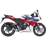 AKRAPOVIC 14 - 16 CBR300R "R" SO SS/CF/CF - TIP (S - H3SO3 - RC) - DRIVEN Canada's Powersports 3831113518710S - H3SO3 - RC
