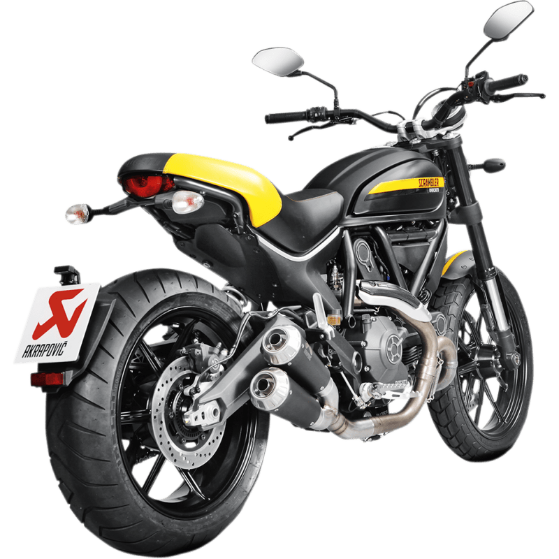 AKRAPOVIC 15 - 22 SCRAMBLER SO TI/TI DUAL - DRIVEN Canada's Powersports S - D8SO4 - CUBTBL/1