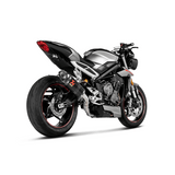 AKRAPOVIC 17 - 19 STREET TRIPLE 765 SO CF/CF TIP (S - T7SO2 - APC) - DRIVEN Canada's Powersports S - T7SO2 - APC