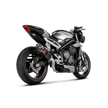 AKRAPOVIC 17 - 19 STREET TRIPLE 765 SO CF/CF TIP (S - T7SO2 - APC) - DRIVEN Canada's Powersports S - T7SO2 - APC