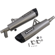 AKRAPOVIC 17 - 20 BONEVILLE MUFFLERS - DRIVEN Canada's Powersports S - T12SO4 - HCQT