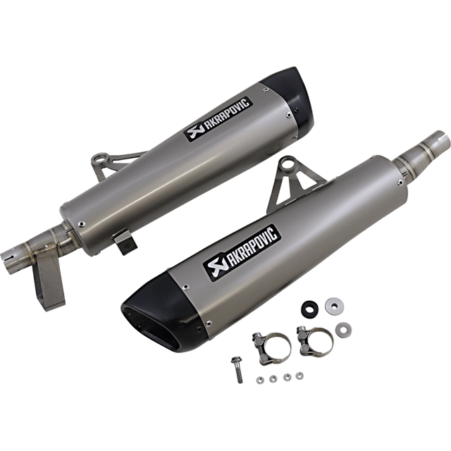 AKRAPOVIC 17 - 20 BONEVILLE MUFFLERS - DRIVEN Canada's Powersports S - T12SO4 - HCQT