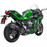 AKRAPOVIC 18 - 20 H2 SX EC SO SS/TI/CF - DRIVEN Canada's Powersports S - K10SO21 - HRAABL