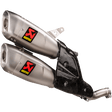 AKRAPOVIC 21 - 23 MONSTER LINK PIPE (L - D9SO1) - DRIVEN Canada's Powersports L - D9SO1