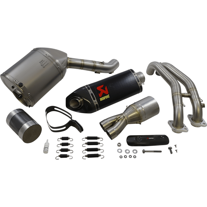 AKRAPOVIC RS 660 EXHAUST EC RACE SS/CF (S - A6R4 - HAPC) - DRIVEN Canada's Powersports S - A6R4 - HAPC