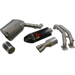 AKRAPOVIC RS 660 EXHAUST EC RACE SS/CF (S - A6R4 - HAPC) - DRIVEN Canada's Powersports S - A6R4 - HAPC