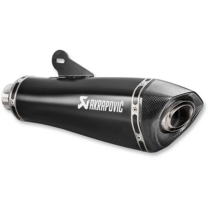 AKRAPOVIC 17 - 23 SCRAMBLER SO W/CF TIP - DRIVEN Canada's Powersports S - B12SO17 - HBRBL