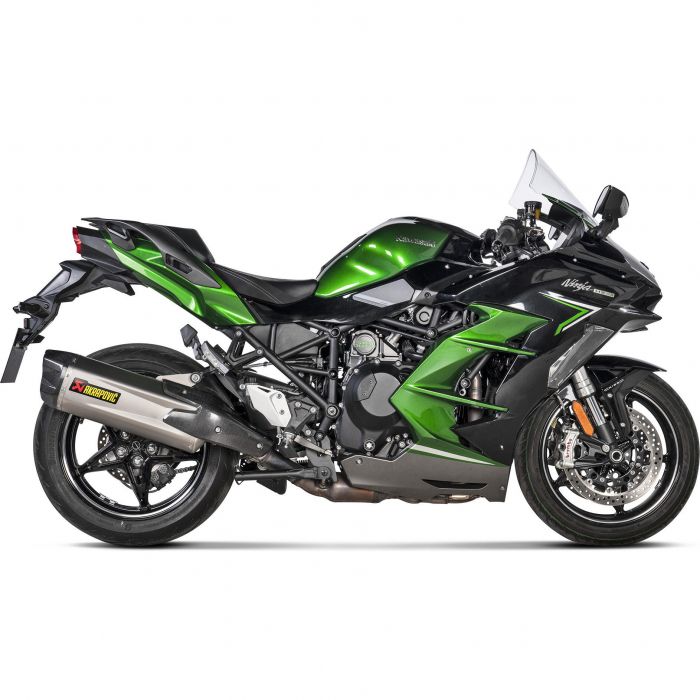 AKRAPOVIC 21 - 23 H2 SX SLIP - ON TI/CF (S - K10SO30 - HGIT) - DRIVEN Canada's Powersports S - K10SO30 - HGIT