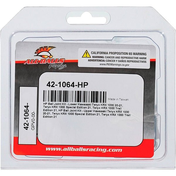 ALL BALLS RACING BALL JOINT KIT (42 - 1064 - HP) - DRIVEN Canada's Powersports 61331081012442 - 1064 - HP