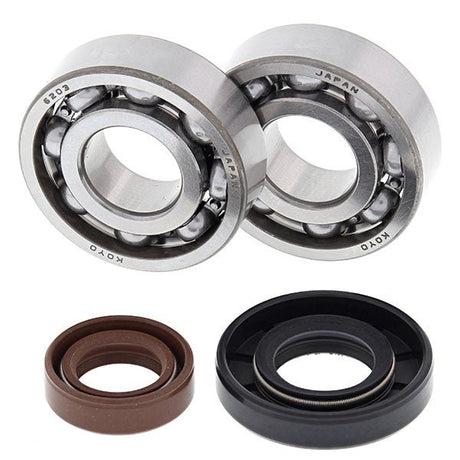 ALL BALLS RACING CRANKSHAFT BEARING AND SEAL KIT (24 - 1101) - DRIVEN Canada's Powersports 72398041417824 - 1101