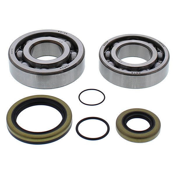 ALL BALLS RACING CRANKSHAFT BEARING AND SEAL KIT (24 - 1118) - DRIVEN Canada's Powersports 61331079588924 - 1118