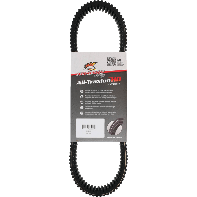 ALL BALLS RACING CVT BELT (25 - 9012) - DRIVEN Canada's Powersports 25 - 9012