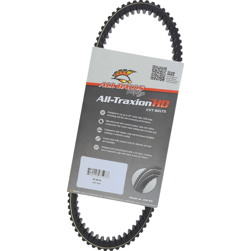 ALL BALLS RACING CVT BELT (25 - 9015) - DRIVEN Canada's Powersports 25 - 9015