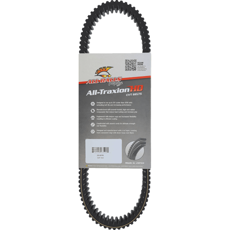ALL BALLS RACING CVT BELT (25 - 9016) - DRIVEN Canada's Powersports 25 - 9016