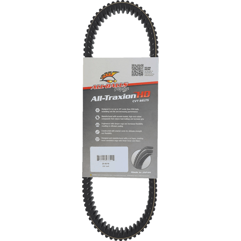 ALL BALLS RACING CVT BELT (25 - 9019) - DRIVEN Canada's Powersports 25 - 9019