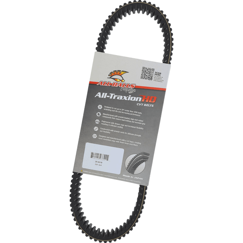 ALL BALLS RACING CVT BELT (25 - 9019) - DRIVEN Canada's Powersports 25 - 9019