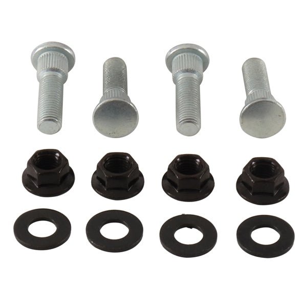 ALL BALLS RACING WHEEL STUD AND NUT KIT (85 - 1004) - DRIVEN Canada's Powersports 72398044661285 - 1004