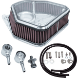ALLOY ART AIR CLEANER BOOM BOX 1.8" M8 - DRIVEN Canada's Powersports 1.8M8P
