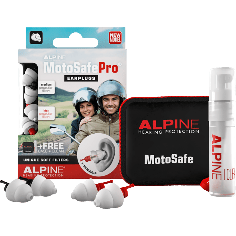 ALPINE HEARING PROTECTION EARPLUGS MOTOSAFE PRO MINIGRIP (111.23.112) - DRIVEN Canada's Powersports 111.23.112
