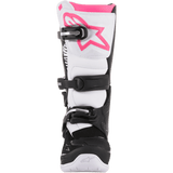 ALPINESTARS BOOT 4W TECH 3 Black/White/Pink Front - Driven Powersports