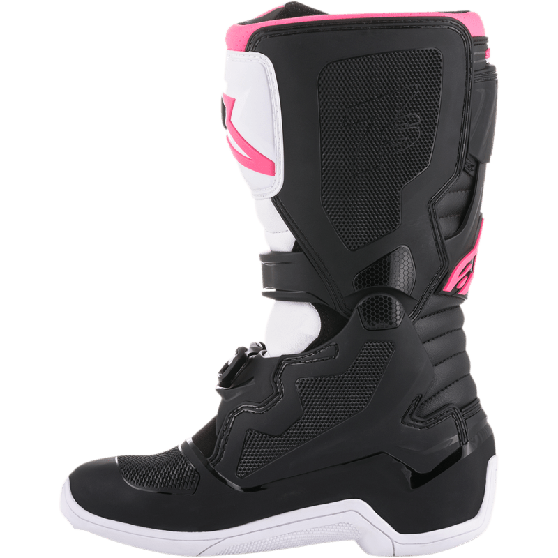 ALPINESTARS BOOT 4W TECH 3 Black/White/Pink Side - Driven Powersports