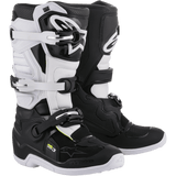 ALPINESTARS BOOT 4W TECH 3 Black/White 3/4 Front - Driven Powersports
