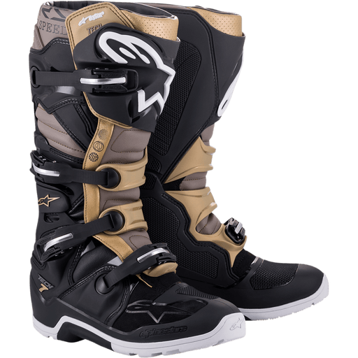 ALPINESTARS BOOT T7 END DS BK/GY/GD11 - Driven Powersports Inc.80591758840092012620-1959-11