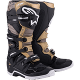 ALPINESTARS BOOT T7 END DS Black/Gray/Gold Front - Driven Powersports