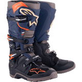 ALPINESTARS BOOT T7 END DS Navy/Gray Front - Driven Powersports