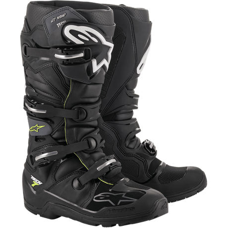ALPINESTARS BOOT T7 END DS Black/Gray Front - Driven Powersports