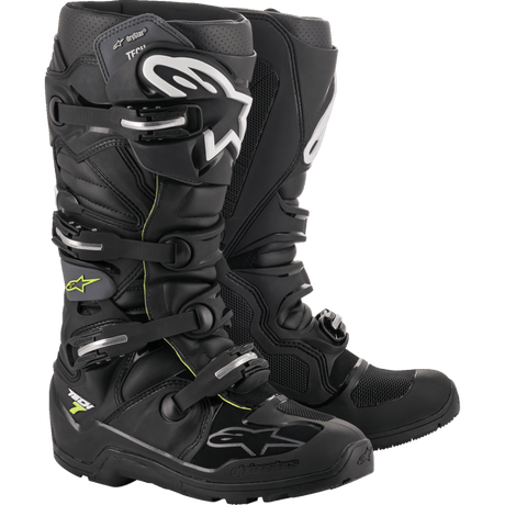 ALPINESTARS BOOT T7 END DS Black/Gray Front - Driven Powersports