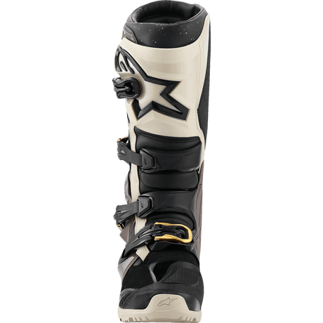 ALPINESTARS BOOT T7 END DS Black/Gray/Gold Front - Driven Powersports