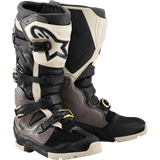 ALPINESTARS BOOT T7 END DS Black/Gray/Gold Front - Driven Powersports