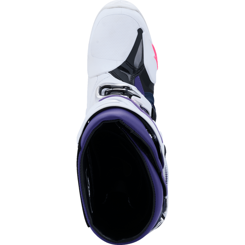 ALPINESTARS BOOT TECH 10 WHT/VLT/NVY/PNK FLUO - DRIVEN Canada's Powersports 80593475815072010020 - 2780 - 9