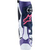 ALPINESTARS BOOT TECH 10 WHT/VLT/NVY/PNK FLUO - DRIVEN Canada's Powersports 80593475815072010020 - 2780 - 9