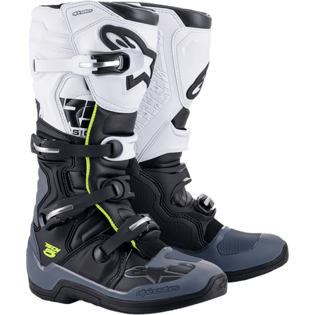 ALPINESTARS BOOT TECH 5 Black/Gray/White Front - Driven Powersports