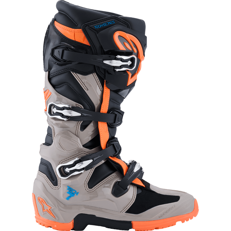 ALPINESTARS BOOT TECH 7 ENDURO BK/WRM FL - DRIVEN Canada's Powersports 80593476403102010426 - 1562 - 8
