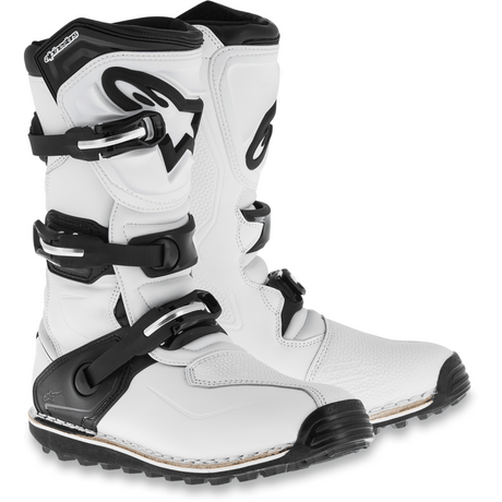 ALPINESTARS BOOT TECH T White/Black 3/4 Front - Driven Powersports