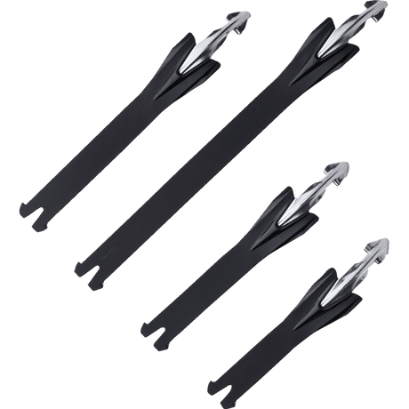 ALPINESTARS BUCKLE STRAP T7 (AFTER 2024) Black Front - Driven Powersports